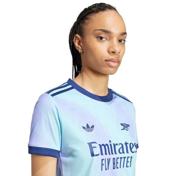 Adidas Arsenal 24/25 Alternate Blue Soccer Jersey Third Kit Women Medium IS8114 - Picture 11 of 11
